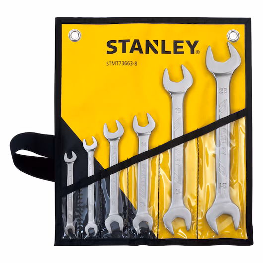 (6 pc.) Double Open End Wrench Set