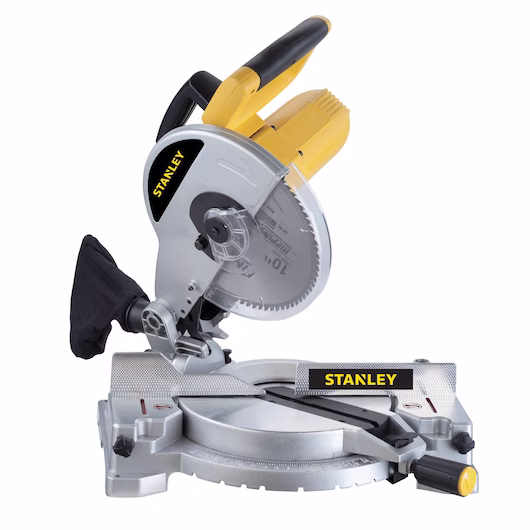 1650W 10" Compound Mitre Saw (Yellow and Black)