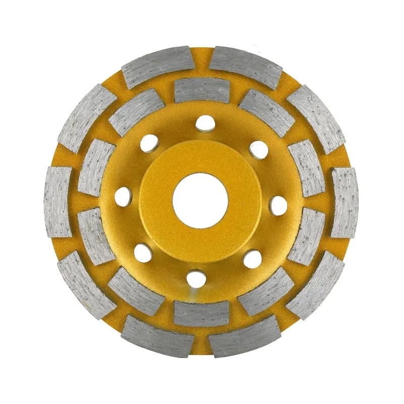 Double row grinding wheel